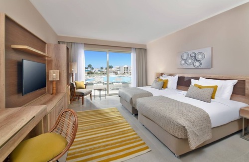 Soma Bay Hotel | Coastal Soma Bay Stay | 300m Beach, Pools, Spa, Tennis, & Dining for All Ages