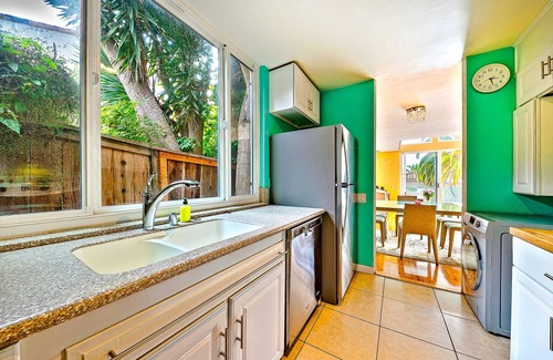 Village of La Jolla House | Coastal View is a 2 bedroom home in the Village area of La Jolla with ocean views