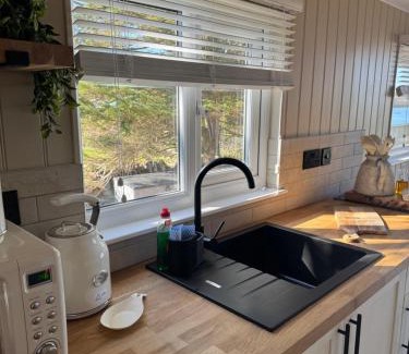 Llanfair Other | coastal view shepherds hut with hot tub