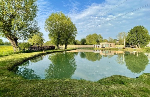 Les Ternes House | Coeur Nature Private estate with view, wood-fired sauna and Jacuzzi.