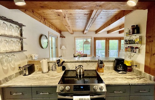 Campton House | Come in & cozy up in beautiful lodge in Waterville Valley.