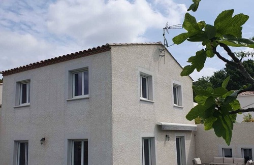 Aigues-Vives Villa | Comfortable, unoverlooked villa with large swimming pool and view of the guarrigue