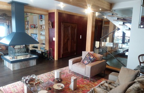 Les Mosses Ski Chalet | Contemporary chalet, panoramic view