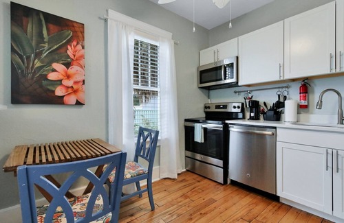 Tybee Island Apartment | Cool Ocean View with Balcony! King Bed, Free Parking & Free Wifi!
