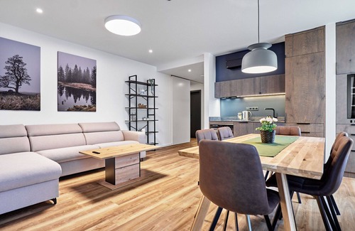 Abertamy Apartment | Cosy apartment for 6 people with WIFI, A/C, TV and patio