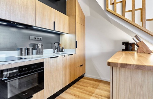 Abertamy Apartment | Cosy apartment for 6 people with A/C, WIFI, TV and balcony