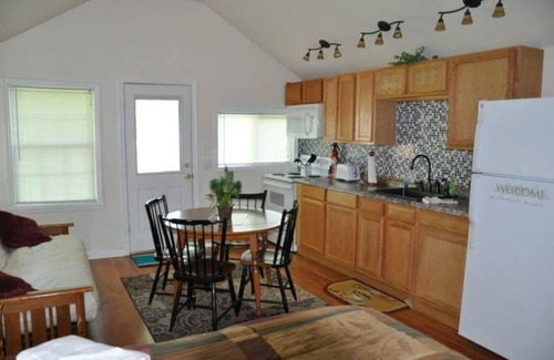 St. Michaels Cottage | Cottage #6 Wild Goose on the left of Main House