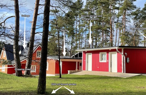 Vlkov House | Cottage Faflik - Air Con And Own Sauna, Swedish house no 001
