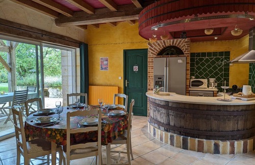 Charras Cottage | Cottage with Heated Pool, Jacuzzi and Private Garden