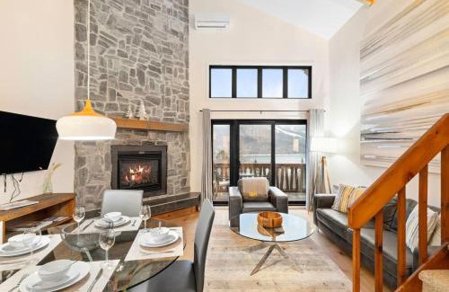 Mont-Tremblant House | Country Chic Condo with Views of Mont-Tremblant