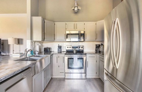 Walnut Meadows Condo | Country Club Condo - King Bed - Coffee Bar - Fireplace