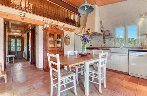 Pedreguer House | Country House 'El Castellet De L'Ocaive' with Mountain View, Wi-Fi and Air Conditioning