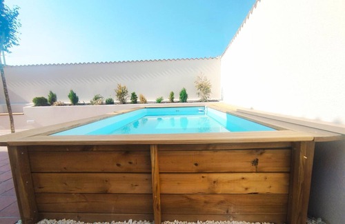 Navas de Oro House | Country House 'Los Trigales' with Private Pool, Wi-Fi and Air Conditioning