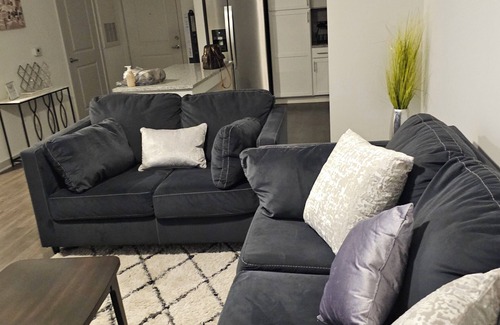 Lithia Springs Apartment | Cozy 1-bedroom apartment in charming Lithia Springs with WiFi and fitness room.