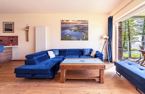 Wilkasy Apartment | Cozy 1-bedroom apartment A13 in charming Giżycko with AC, WiFi