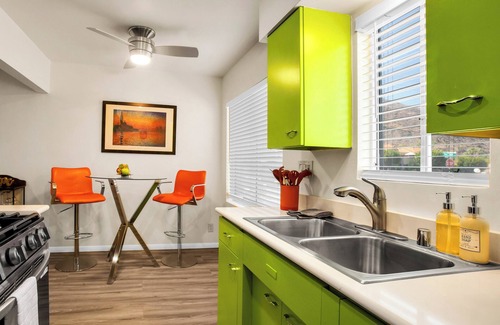 The Mesa Condo | Cozy 1-bedroom condo in peaceful Palm Springs 1-mile from downtown with WiFi, AC