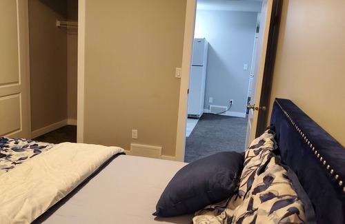 Northwest Calgary House | Cozy basement suite in a serene environment