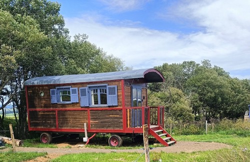 Saint-Front Cabin | Cozy Caravan at Volcano Foot – Hiking with Donkey & Goat Available !