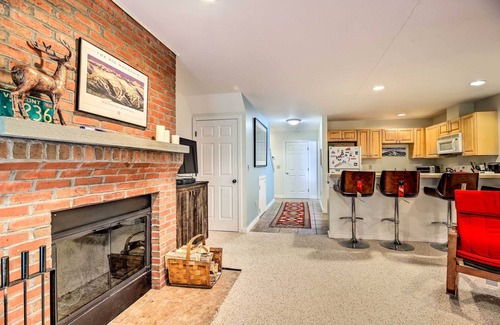 East Burke Condo | Cozy Condo w/Patio, Walk to Burke Mountain!