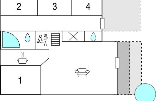 Knebel House | Cozy Home In Knebel With House Sea View