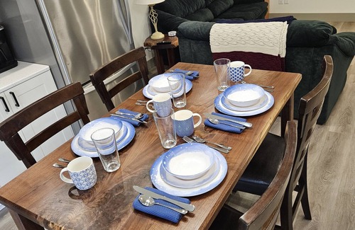 Brownsville Apartment | Cozy, private apt in small river town with short drive to city-border WI and IA.