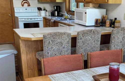 Old Timberline Cabin | Cozy retreat in Old Timberline close to great hiking and skiing. Pet Friendly!