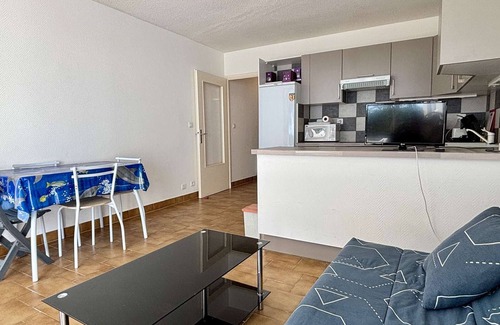 Argeles Plage Apartment | Cozy studio cabin with terrace and direct beach access, Argelès-sur-Mer