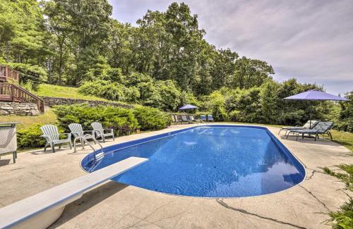Montville Apartment | Cozy Studio Indoor Hot Tub and Inground Pool Access