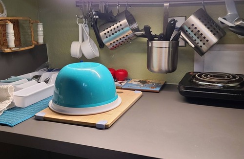 Kempner Cabin | Cozy Tiny Cabin with a small porch and firepit.