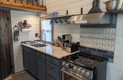 Ruckersville House | Cozy tiny home w/lofted king bed, outdoor oasis and 5-15m to local activities