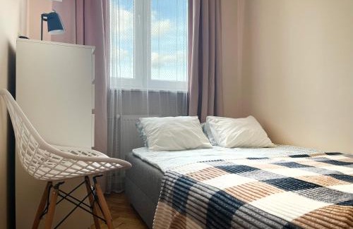 Nowa Huta Apartment | Cozy Two Bedrooms Apartment in Cracow City
