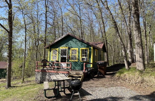Nevis Cabin | Cute Cabin for Two at Green Valley Resort on Seventh Crow Wing Lake