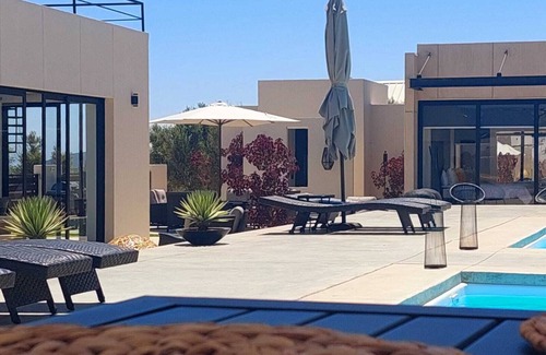 San Antonio de las Minas House | D'VINO, Home with 8 Poolside Suites in the in the Heart of Valle de Guadalupe.