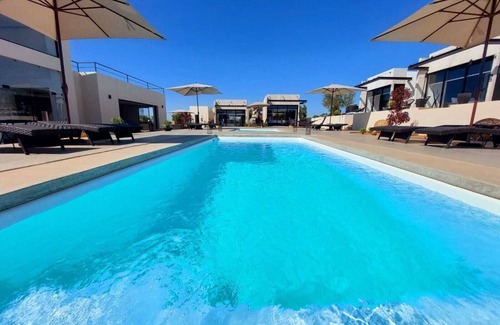 San Antonio de las Minas House | D'VINO, Home with 8 Poolside Suites in the in the Heart of Valle de Guadalupe.