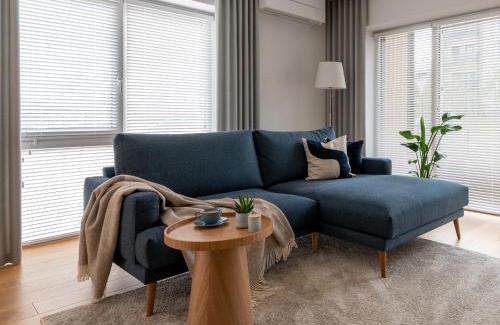 Vilnius city municipality Apartment | D33 Vilnius - Brand New Luxury Apartment with Terrace, Garden, AC and Parking