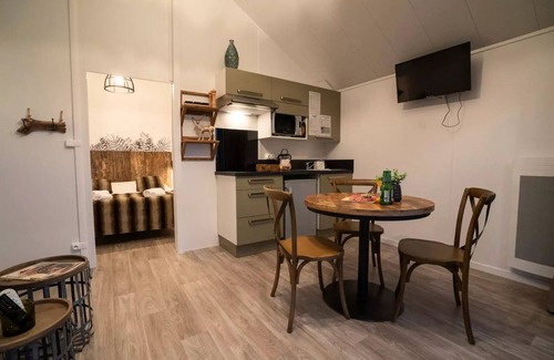 Vaire Ski Chalet | Damona Lodges * - Lodge Suite and Spa - Rustic 2 people