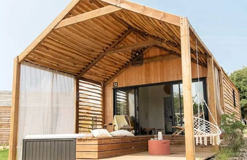 Vaire Ski Chalet | Damona Lodges * - Lodge Suite and Spa - Rustic 2 people