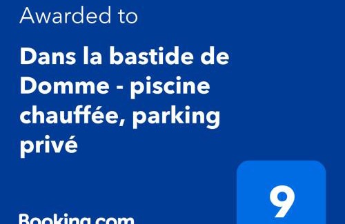 Domme Villa | Dans la bastide de Domme - piscine chauffée, parking privé