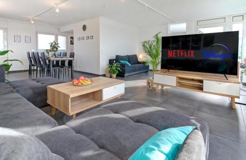 Oststadt Apartment | Das Penthouse - Jacuzzi - BBQ - Dachterrasse