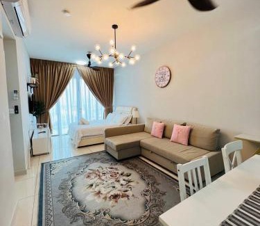 Taman Keramat Apartment | Datum Jelatek linked LRT and MALL with Netflix -Disney -WashDryer