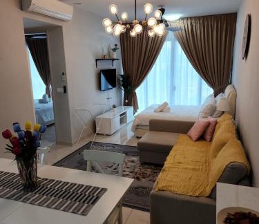 Taman Keramat Apartment | Datum Jelatek linked LRT and MALL with Netflix -Disney -WashDryer