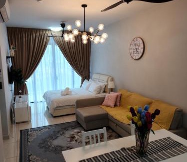 Taman Keramat Apartment | Datum Jelatek linked LRT and MALL with Netflix -Disney -WashDryer