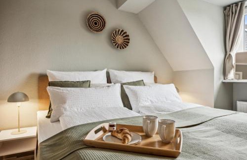 Holsterhausen Apartment | Deluxe! 15min Messe & Uniklinik, Arbeitsplatz, Boxspring