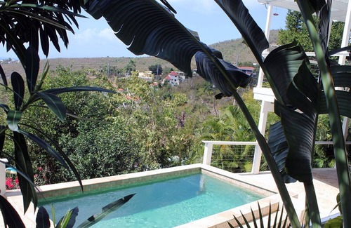 Estate Pastory Villa | Deluxe Pool Home with air conditioned bedrooms and stunning panoramic views!