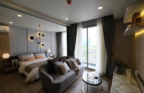 Bangkok Central Business District Apartment | Designer Posh Sleeps 4 Asoke Terminal 21 Grand Palace MRT Convience