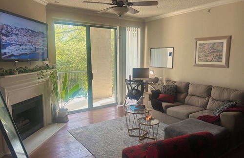 Las Colinas Apartment | DFW Cozy Corporate Hideout GATED 1 Bed Retreat