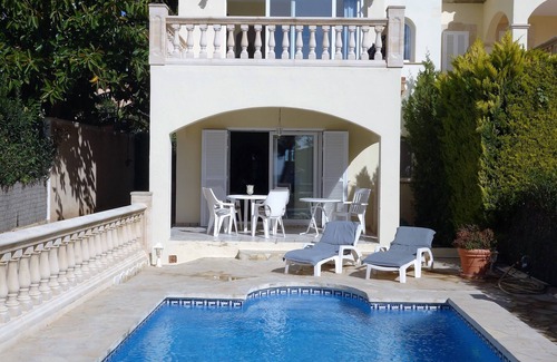 Cala Pi House | DHH with fantastic sea views, roof terrace, private pool, DSL, WiFi, air conditioning