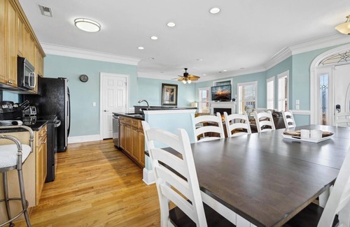 Edisto Island House | Directly across from Beach! 6 BR,(all oceanview, BTH & Heated Swim Spa! Elevator