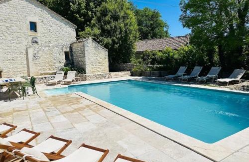 Cezac House | Domaine de Péroline Piscine et jacuzzi