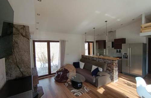 gmina Raczki House | Domek Loft z Balią Jacuzzi i sauną na wyłączność Dowspuda